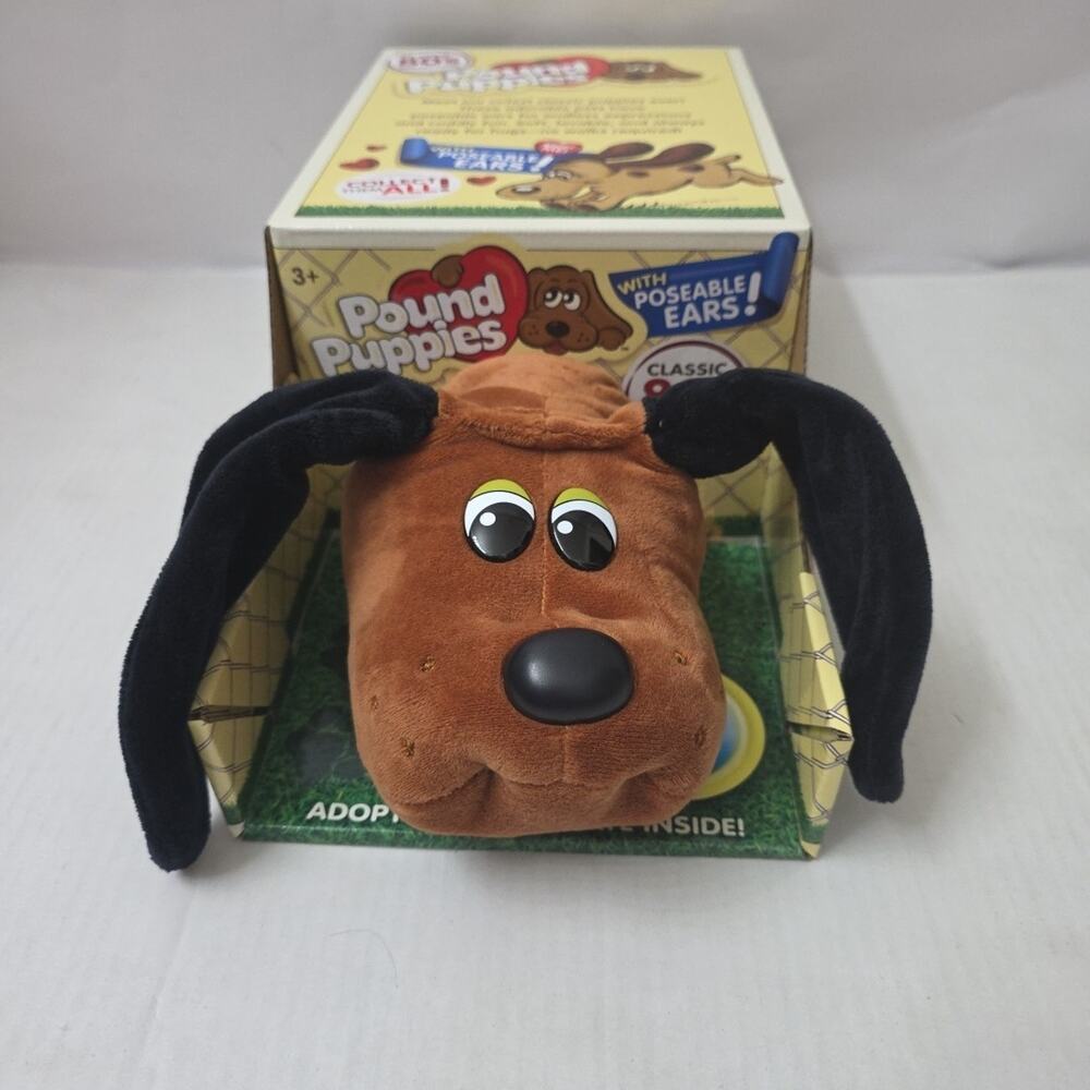 Pound Puppies Adopt Classic 80s Collection New Black Ears Adoption Certificate